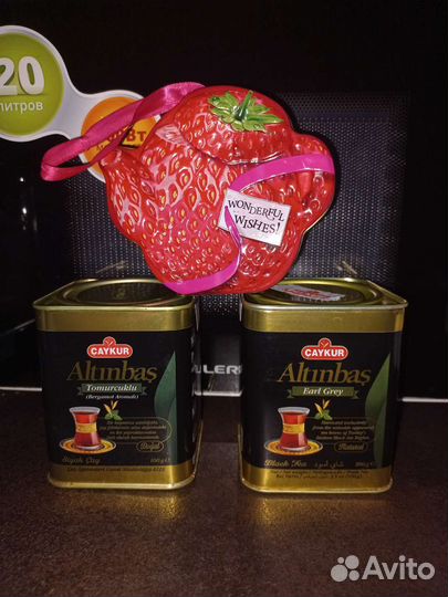 Баночки из под чая