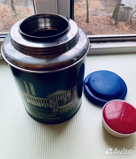 Термос для еды стальной 3 л новый СССР