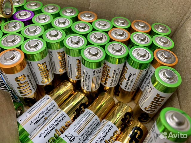 Новые батарейки