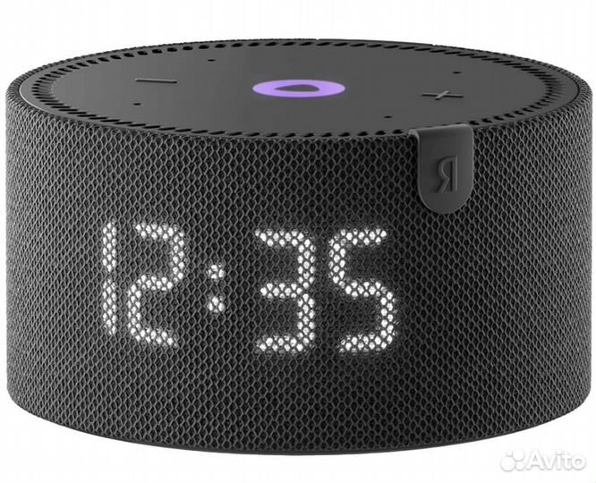 Яндекс станция мини с часами новая