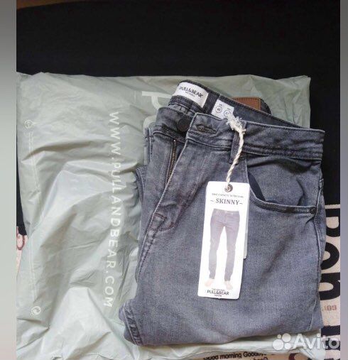 Джинсы pull and bear новые