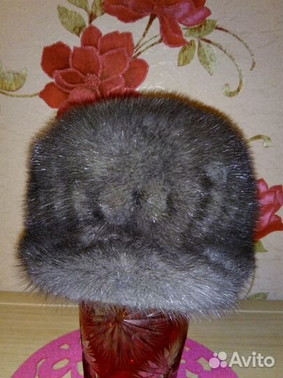 Норковая шапка Русский Мех р 56 Новая