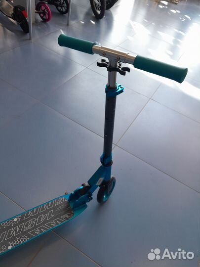 Детский самокат City-Ride 145мм голубой