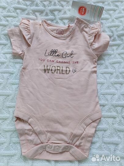 Боди новое на девочку 62 Польша