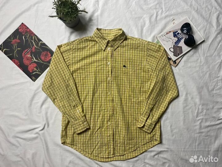 Рубашка Burberrys Yellow Nova Check, оригинал