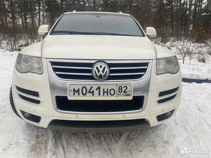Фары на vw touareg 1 rest