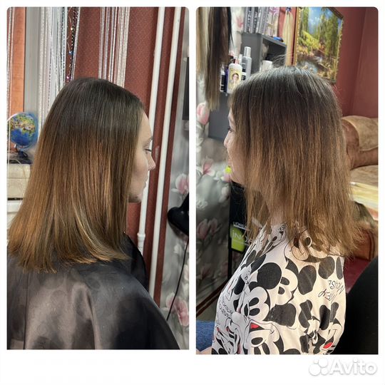 Загущение волос