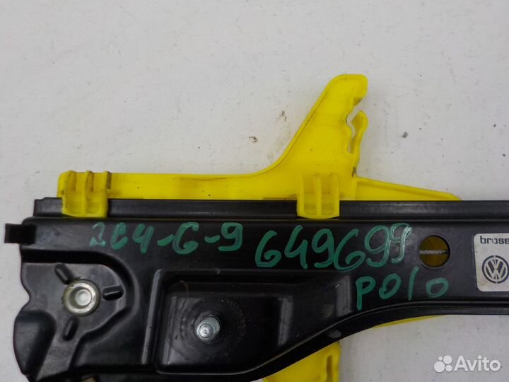 Стеклоподъемник Volkswagen Polo (Sed RUS) 2015