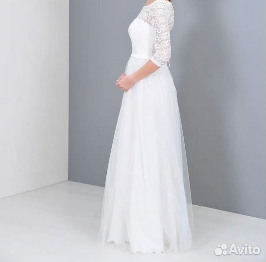 Свадебное платье 44 46 новое