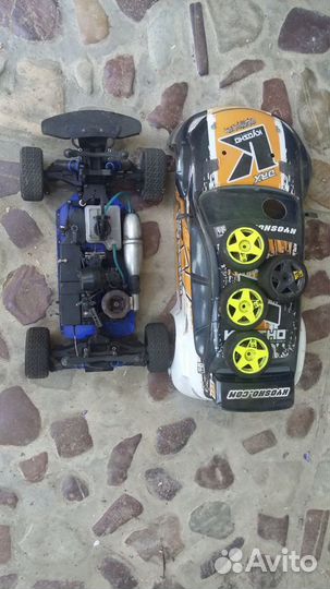 Машина радио kyosho drx