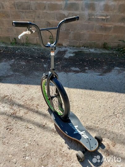 Sbyke - гибрид: велосипед и скейтборд