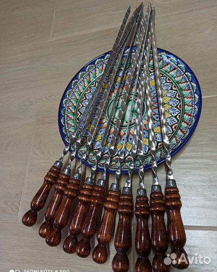 Шампура / Шампур с деревянной ручкой