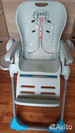 Стульчик для кормления chicco polly