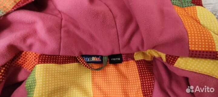 Костюм утепленный для девочки р.110-116