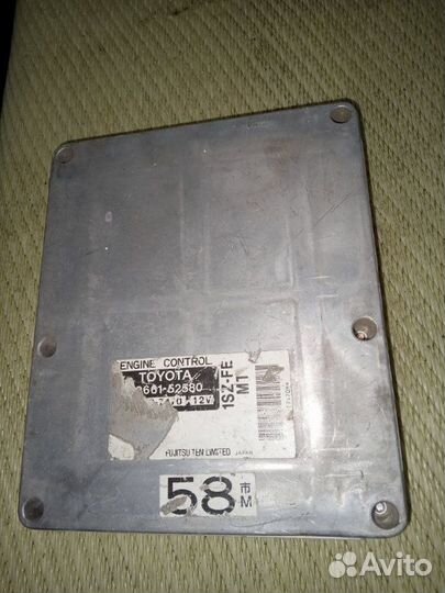 Блок управления efi Toyota Platz SCP11 1SZ