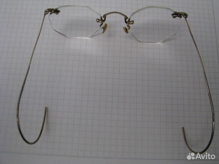 Очки American Optical США 1944 год золото дубле 12