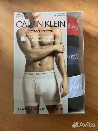 Трусы боксеры calvin klein