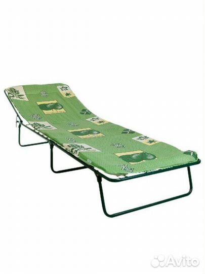 Раскладушка с матрасом (новая)