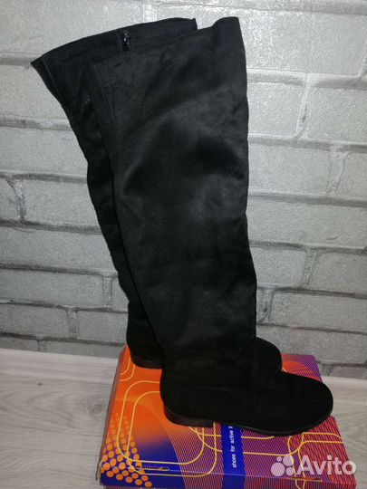 Сапоги ботфорты