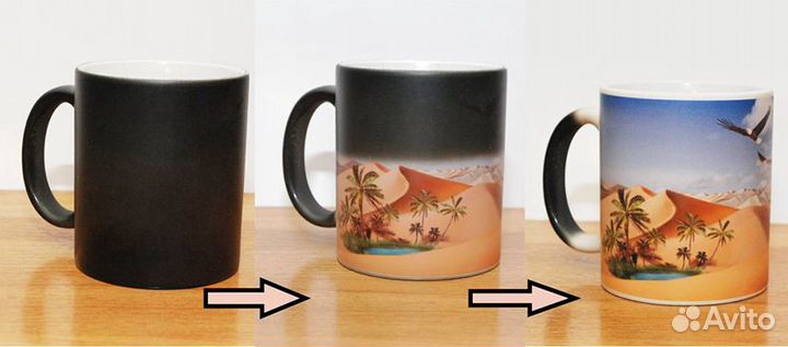 Кружка - хамелеон