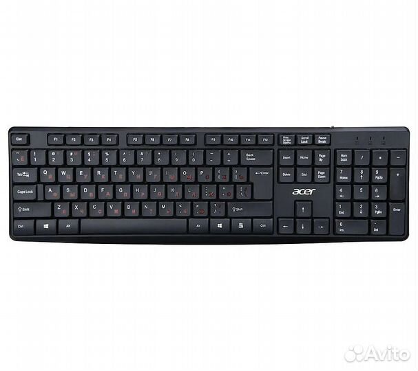 Клавиатура + мышь Acer OMW141, черный