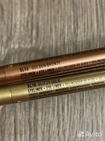 Карандаши Nyx, помады