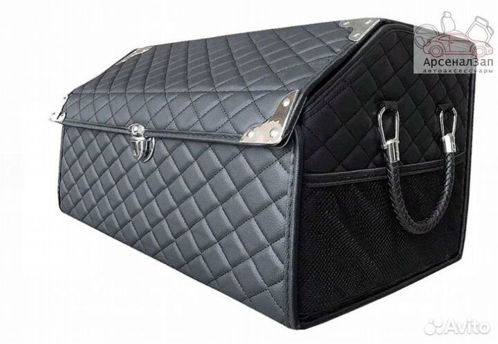 Органайзер Diamond Big из экокожи для багажника