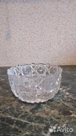 Хрустальная ваза