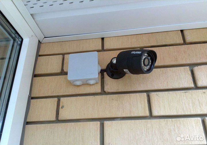 Монтаж камер видеонаблюдения