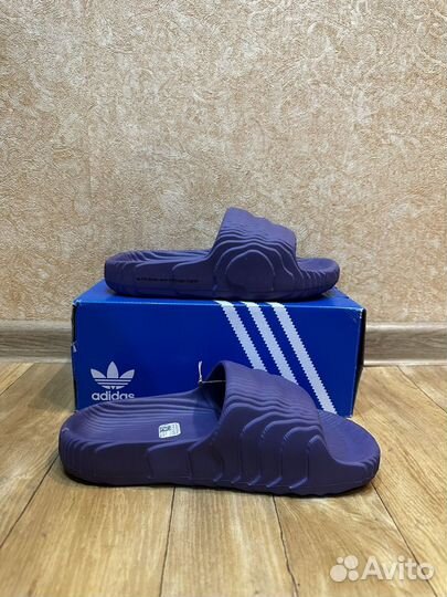 Тапочки Adidas adilette 22 Purple оригинал