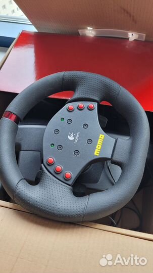 Игровой руль logitech momo racing