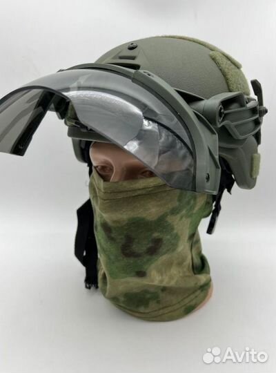 Откидные тактические нашлемные очки