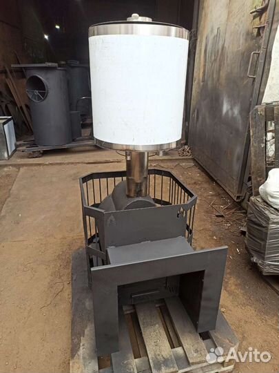 Банная печь Корона 400 вт газ дрова