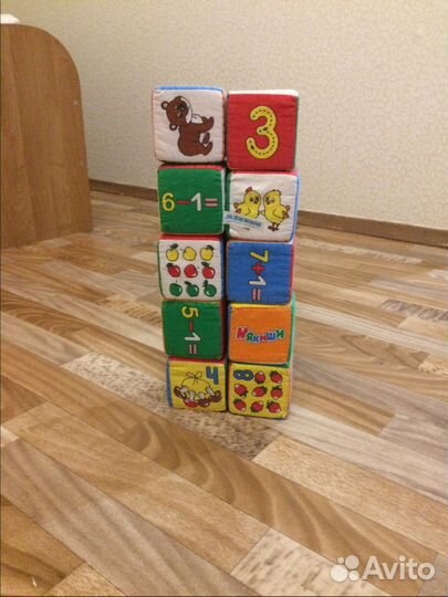 Кубики мякиши