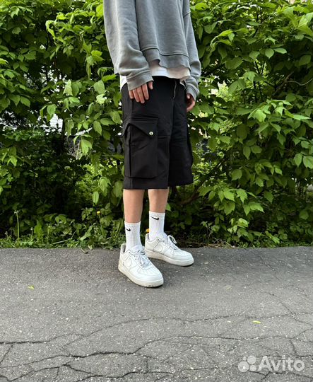 Шорты широкие rick owens type