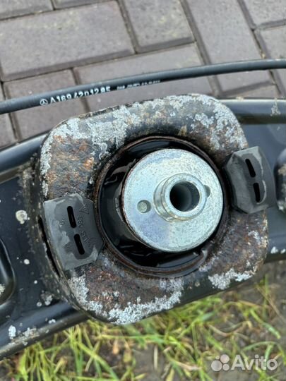 Балка задняя мерседес w245/169