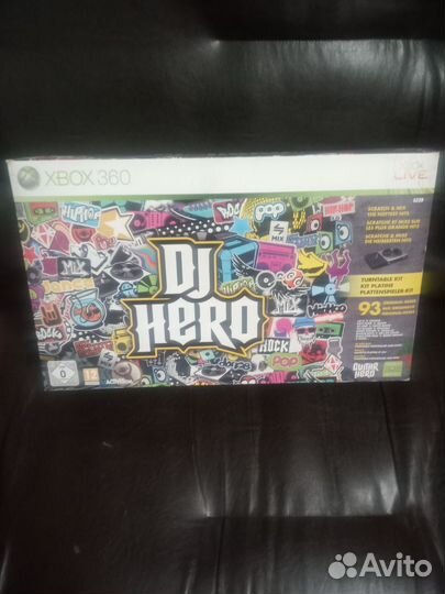 DJ Hero для Xbox 360 новая