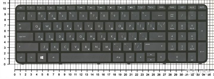 Клавиатура Pavilion 15-n008sr