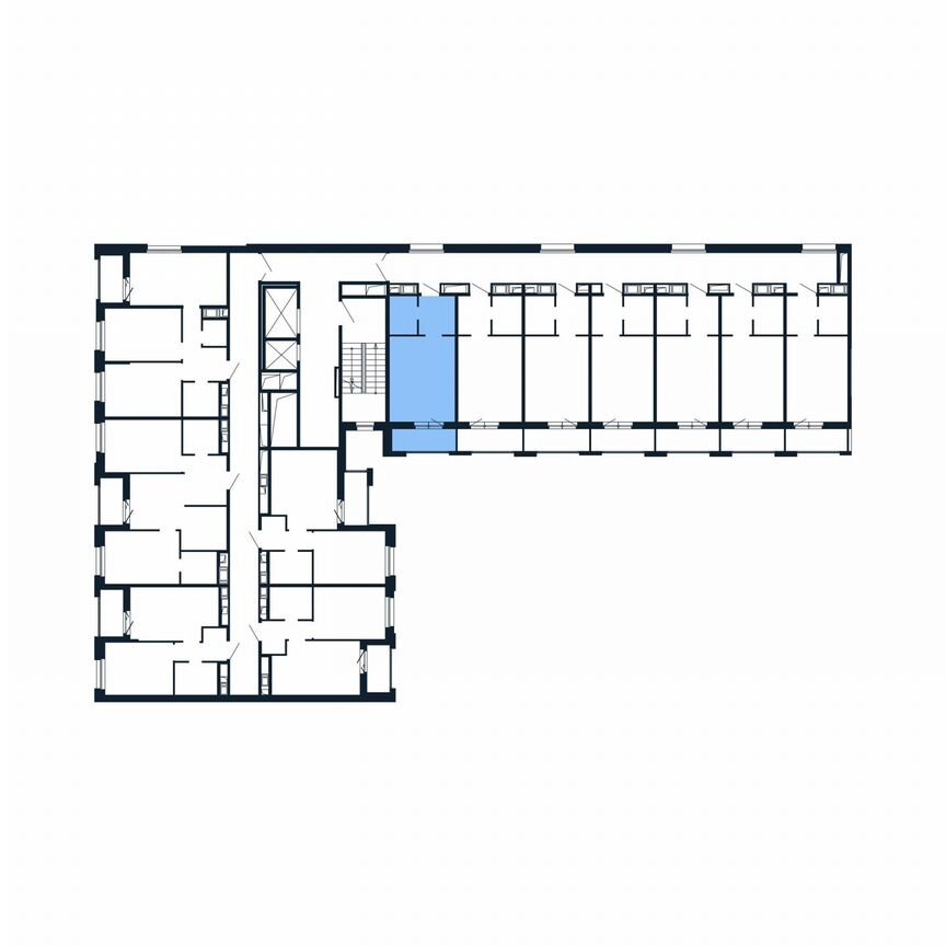 Квартира-студия, 27,7 м², 7/12 эт.