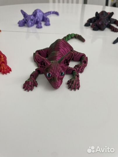 Подвижные котики сфинкс