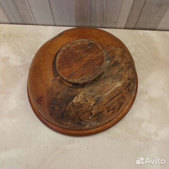 Деревянная миска старинная