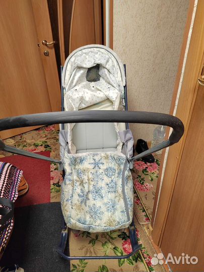 Санки коляска nika