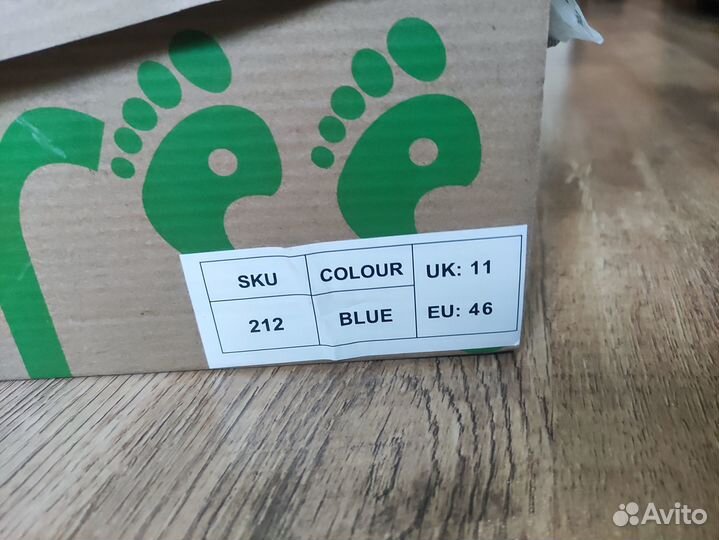 Босоногие кроссовки Freet (UK11, EU46)