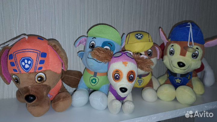 Игрушки щенячий патруль