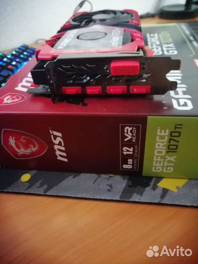 Видеокарта gtx 1070 ti 8gb