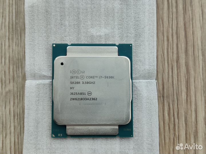 CPU LGA 2011-3 Intel Core i7-5930K 3.5Ghz 6/12