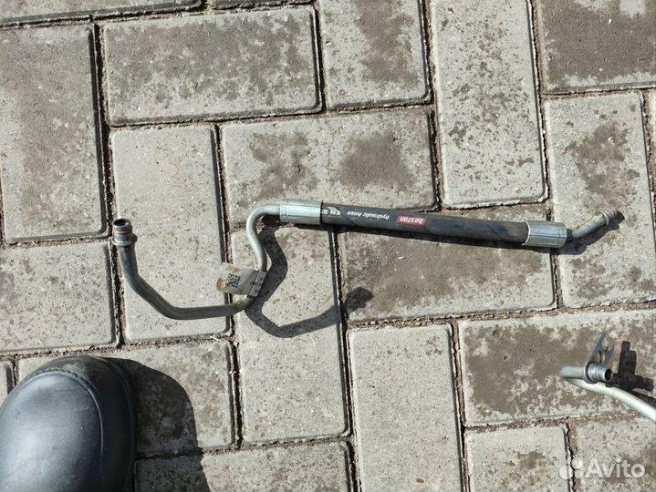 Трубка высокого давления гур опель астра h