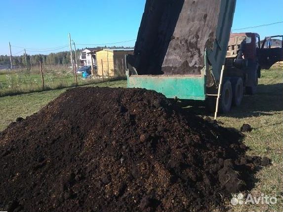 Земля плодородная чернозем грунт 5-20 куб