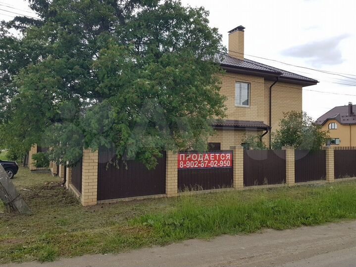 Коттедж 213,4 м² на участке 10,5 сот.