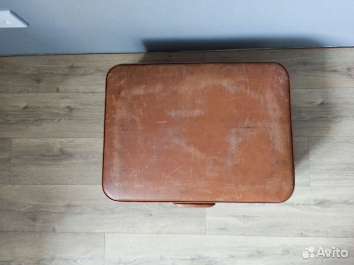 Кожаный чемодан СССР